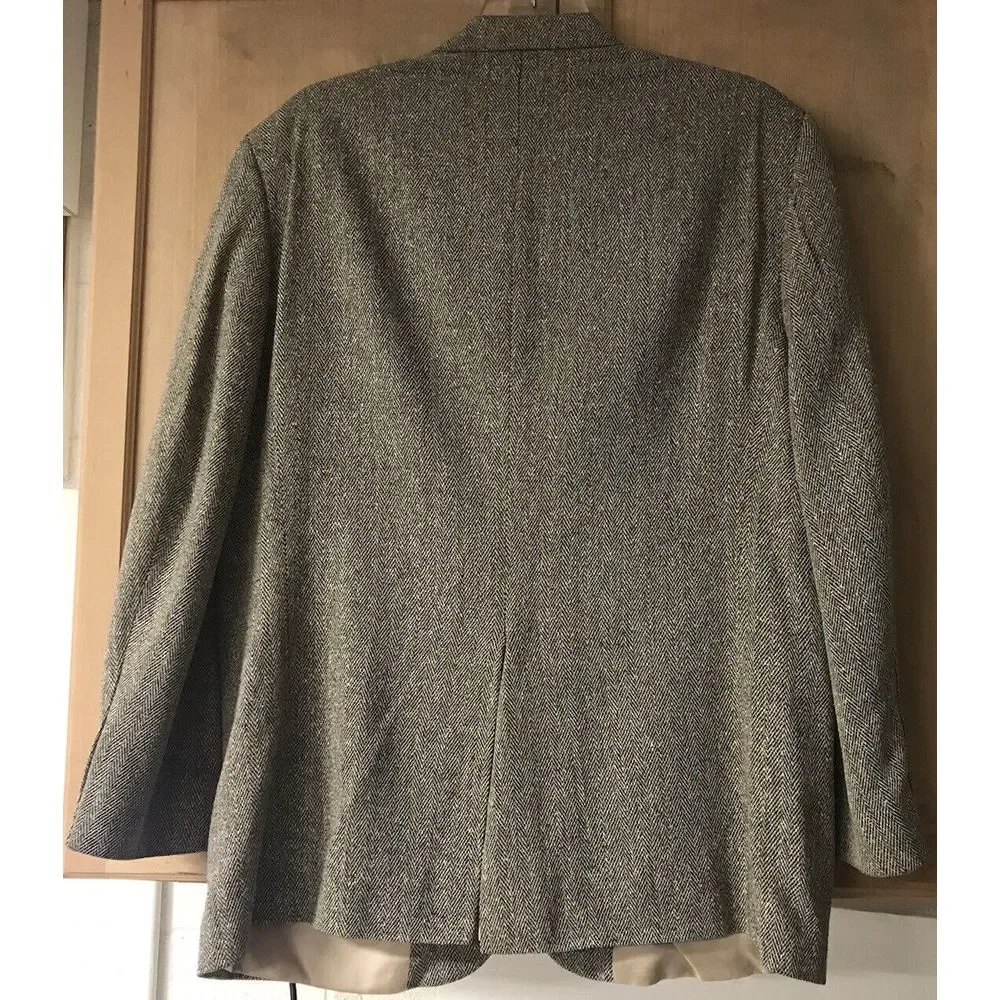 Holbrook Suit Jacket 44L 100%‎ Silk Tweed